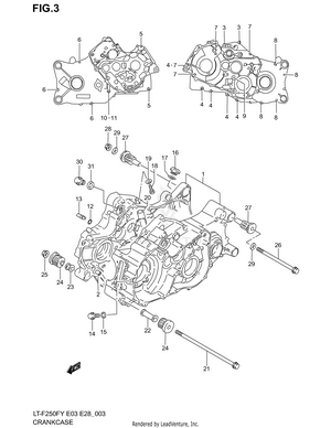 Crankcase Schematic