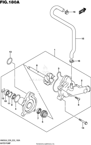 Water Pump Schematic