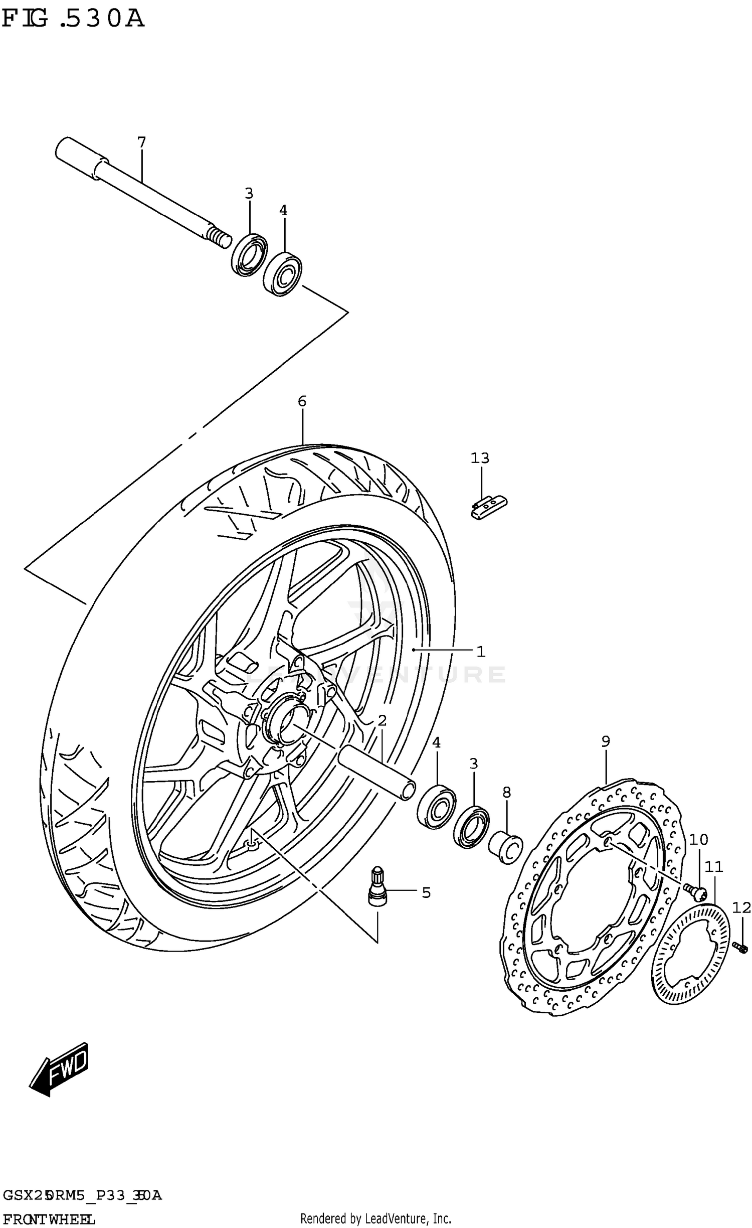 FRONT WHEEL