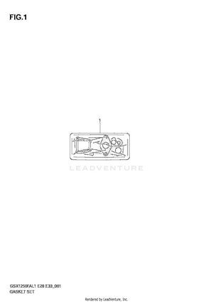 Gasket Set Schematic