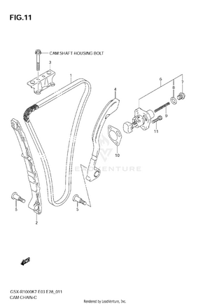 Cam Chain Schematic