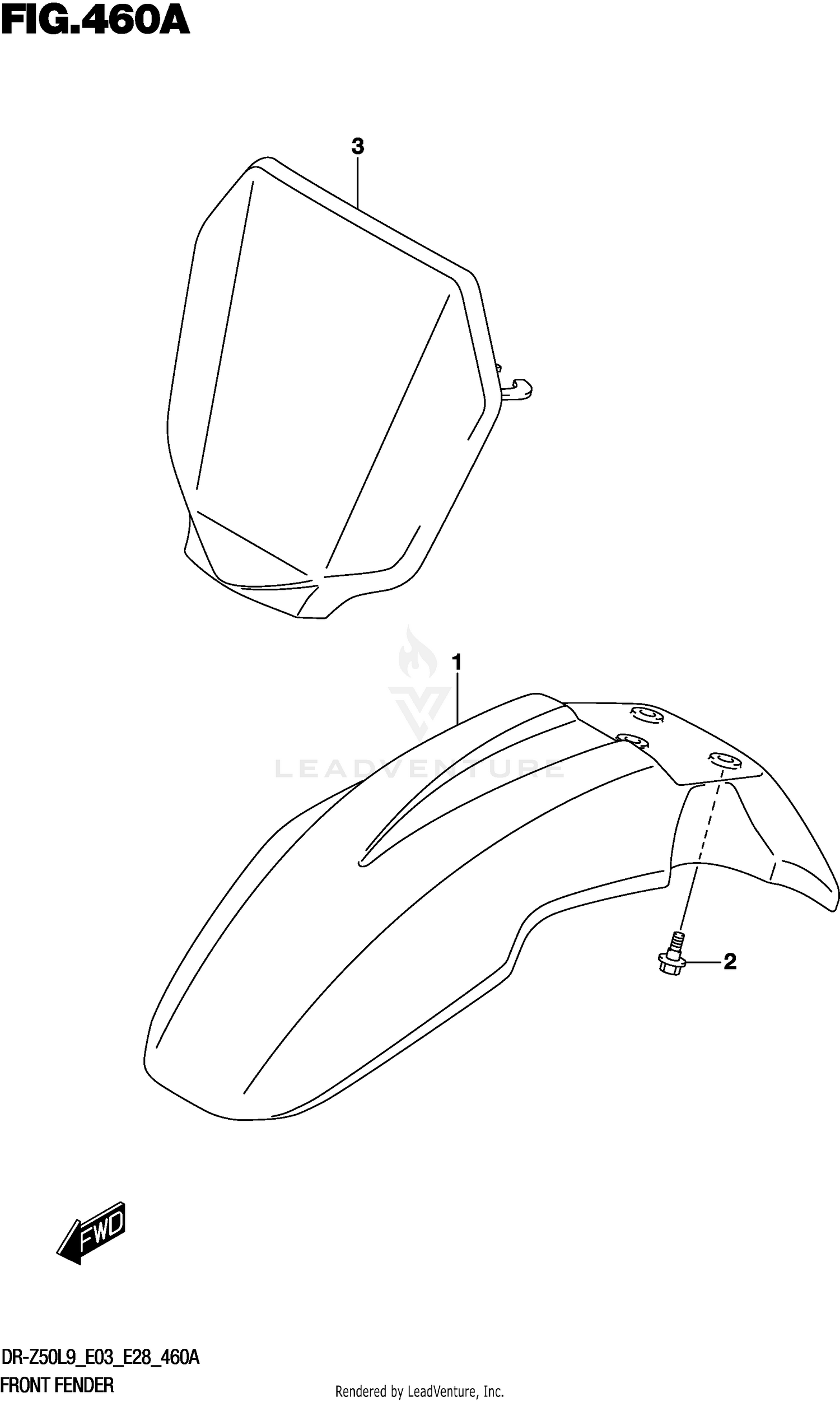 FRONT FENDER