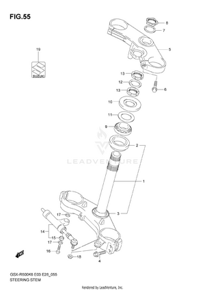 Steering Stem Schematic