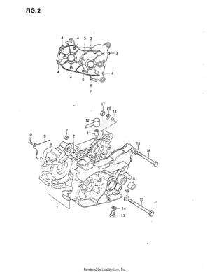 Crankcase Schematic