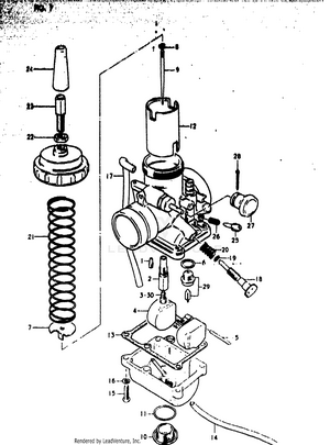 Carburetor (rm50n Schematic