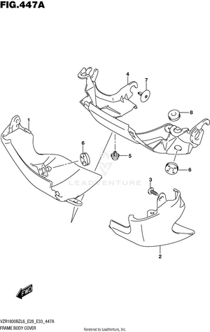 Frame Body Cover Schematic