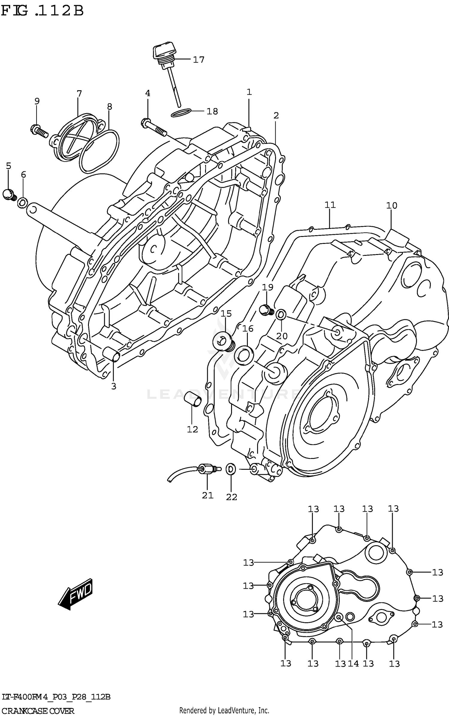 CRANKCASE COVER