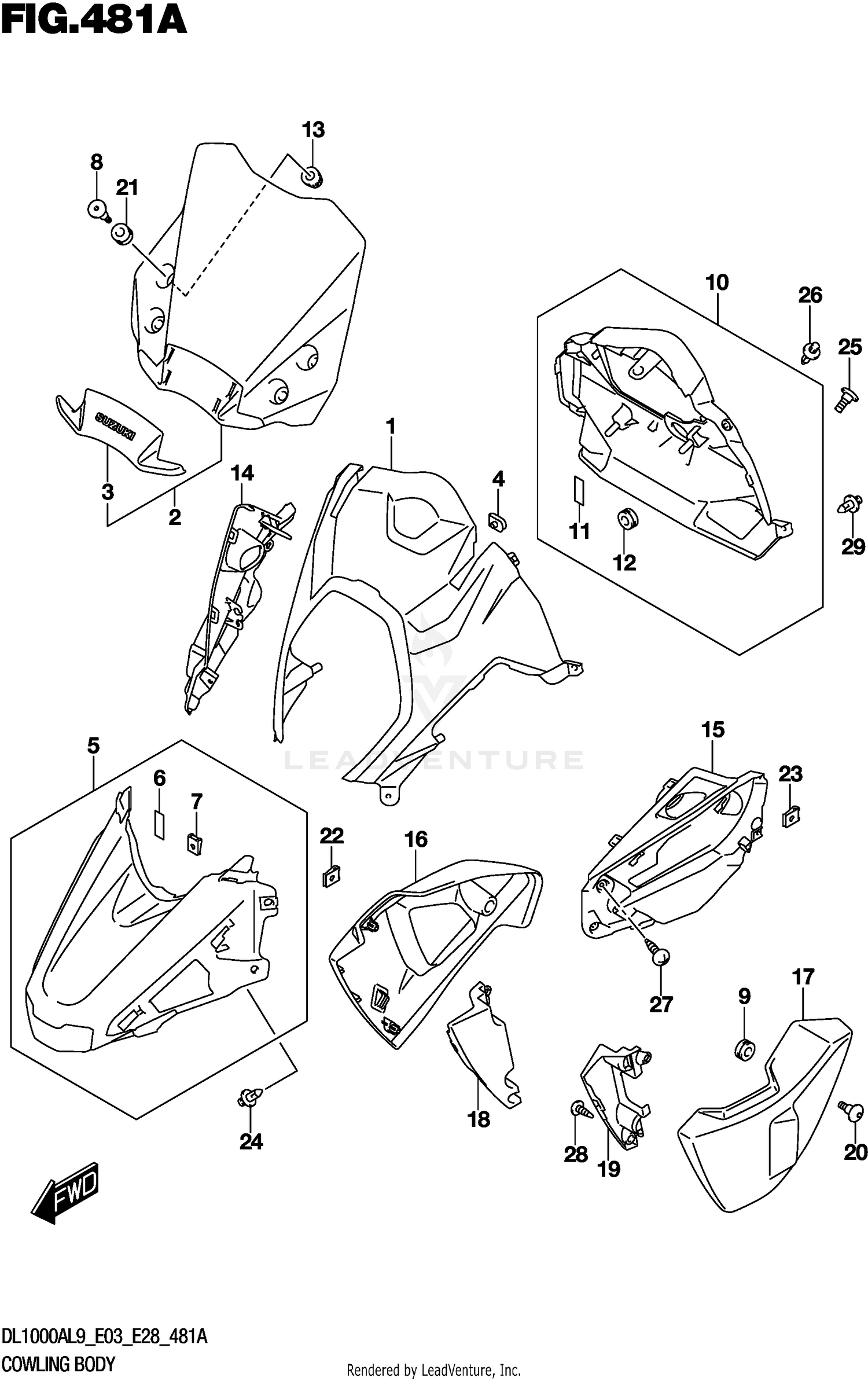 Assembly diagram