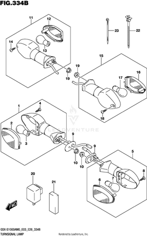 Turnsignal Lamp Schematic