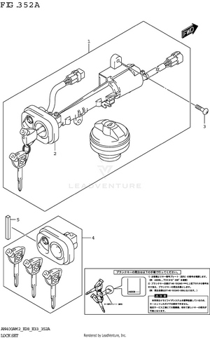 Lock Set Schematic