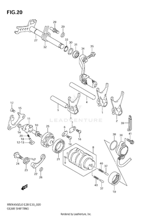 Gear Shifting Schematic