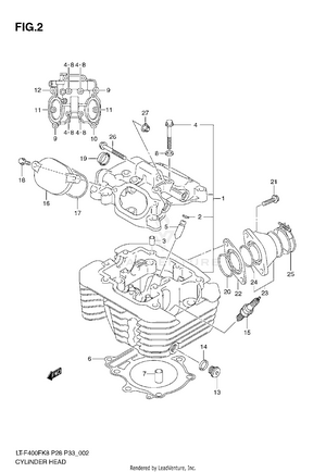 Cylinder Head Schematic