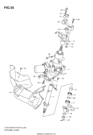 Steering Shaft Schematic