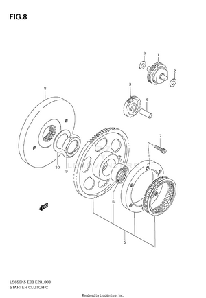 Starter Clutch Schematic