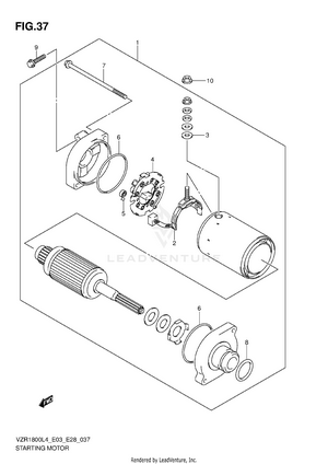 Starting Motor Schematic