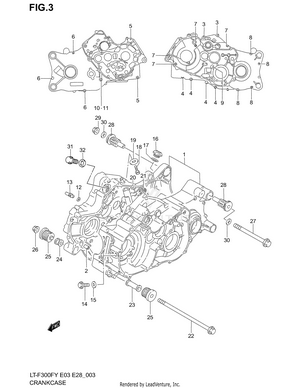 Crankcase Schematic