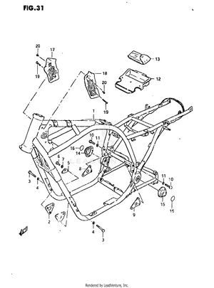 Frame (model T) Schematic