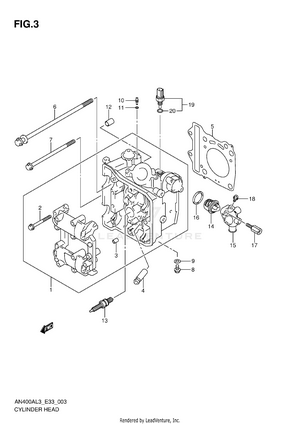 Cylinder Head Schematic