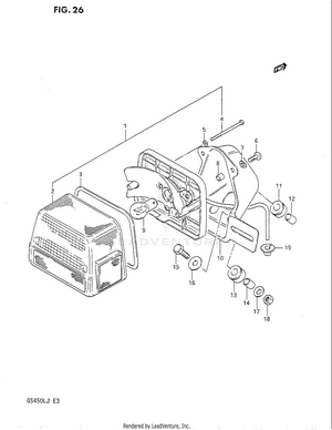 Rear Combination Lamp Schematic