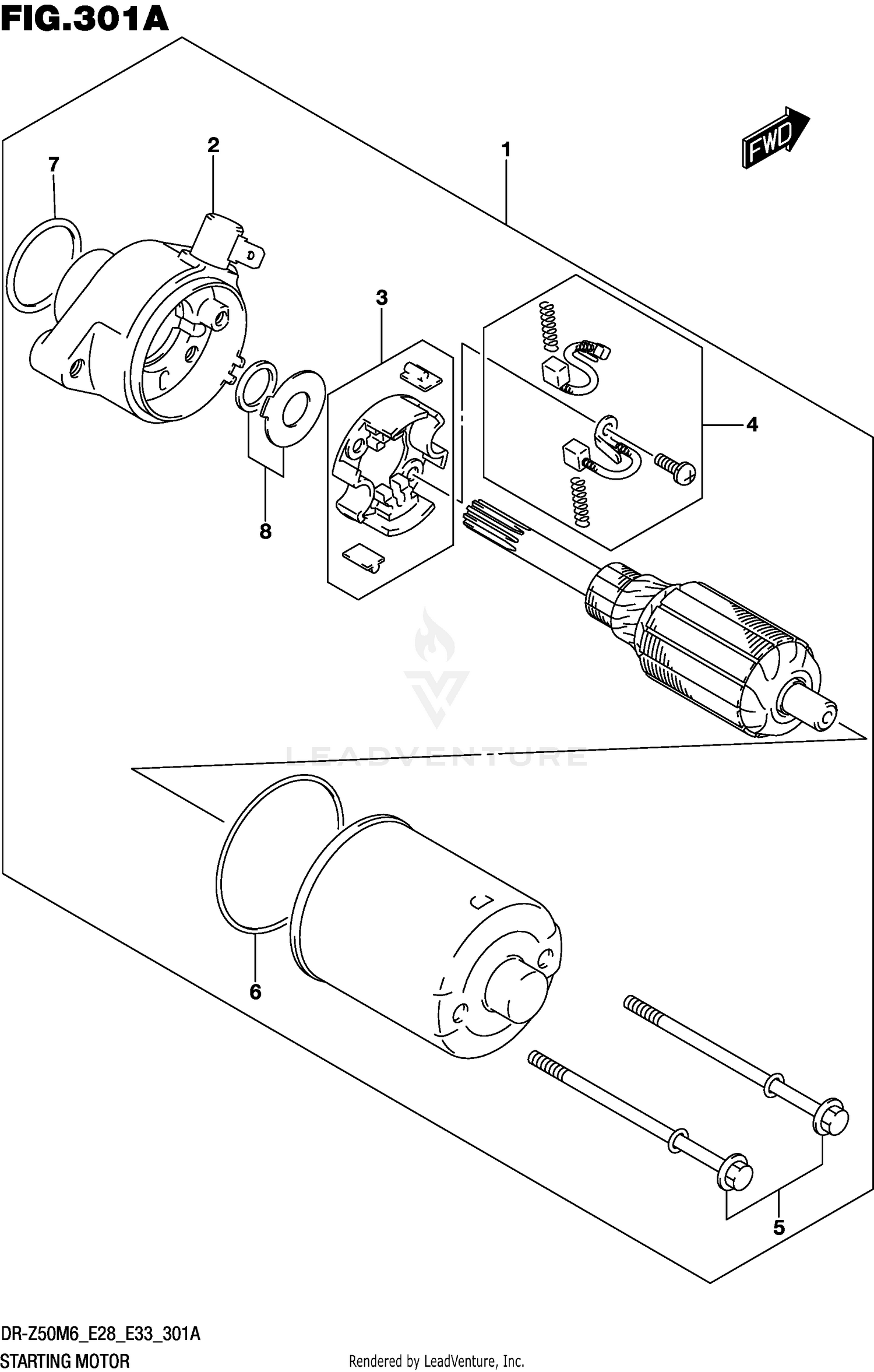 STARTING MOTOR