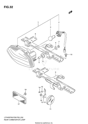 Rear Combination Lamp Schematic