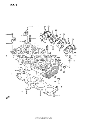 Cylinder Head Schematic