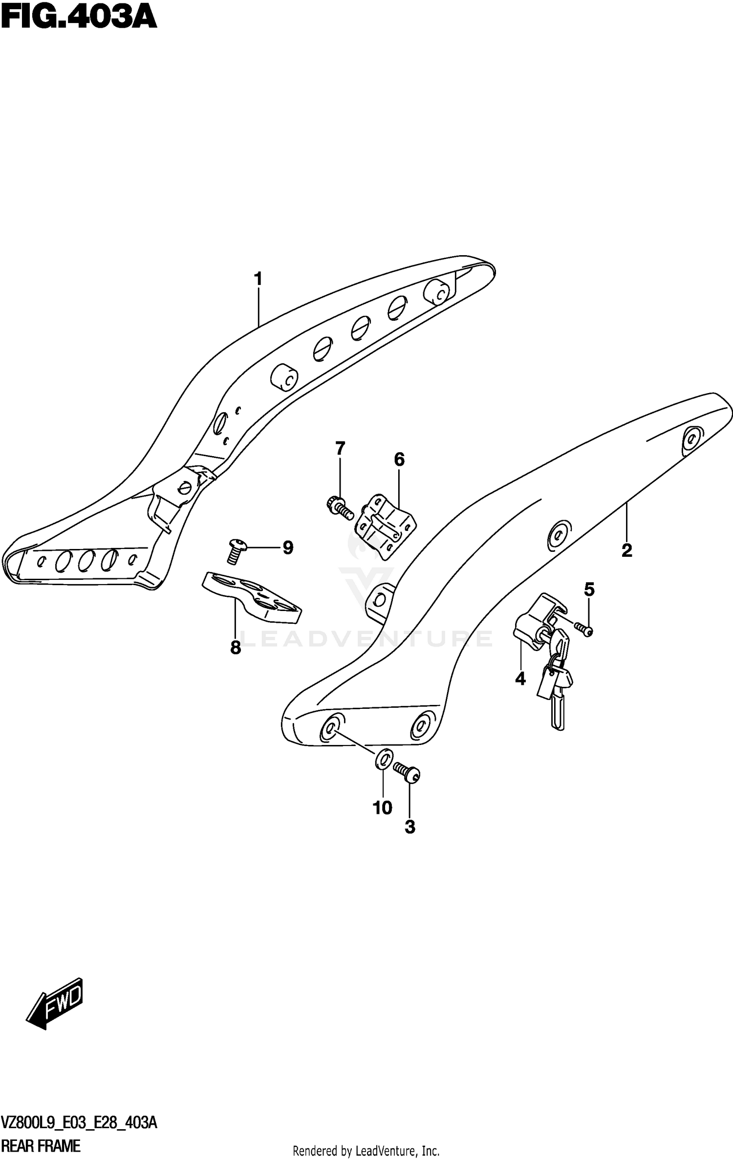 REAR FRAME