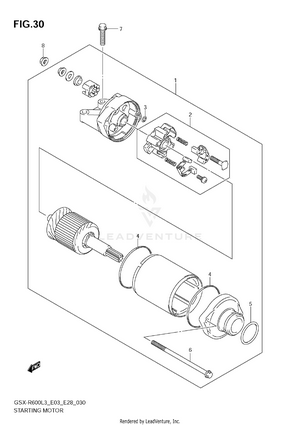 Starting Motor Schematic