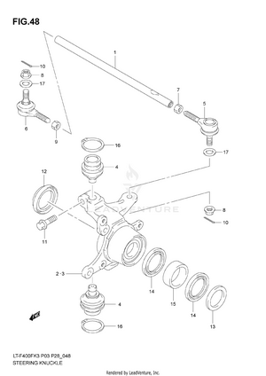 Steering Knuckle Schematic