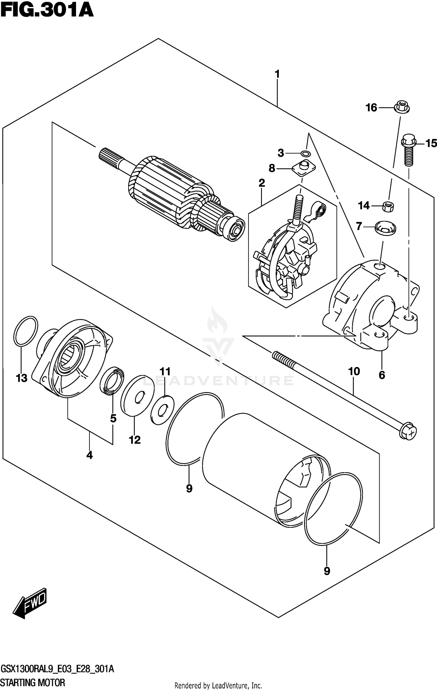 STARTING MOTOR