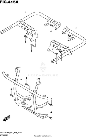 Footrest Schematic