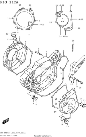 Crankcase Cover Schematic