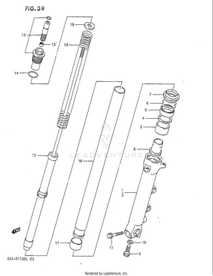 Front Damper Schematic
