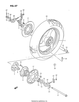 Rear Wheel Schematic