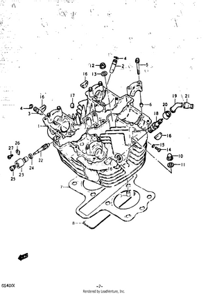 Cylinder Head Schematic