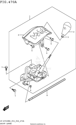 Shift Lever Schematic