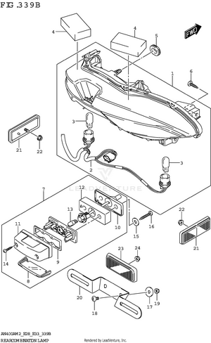 Rear Combination Lamp Schematic
