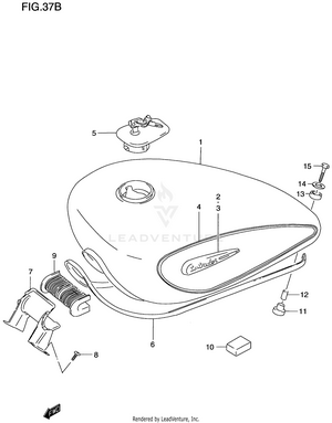 Fuel Tank (model Y) Schematic
