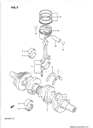 Crankshaft Schematic