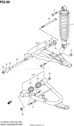 Front Suspension Arm Schematic