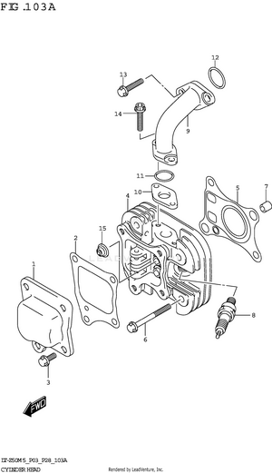 Cylinder Head Schematic