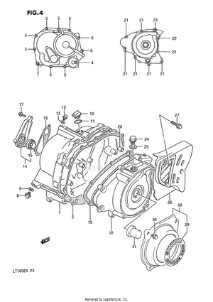 Crankcase Cover Schematic
