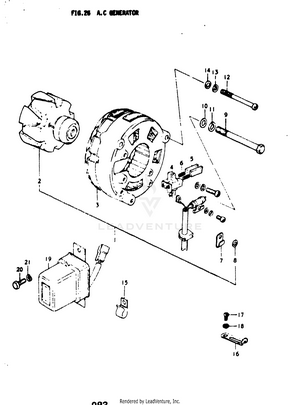 A.c Generator Schematic