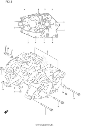 Crankcase Schematic