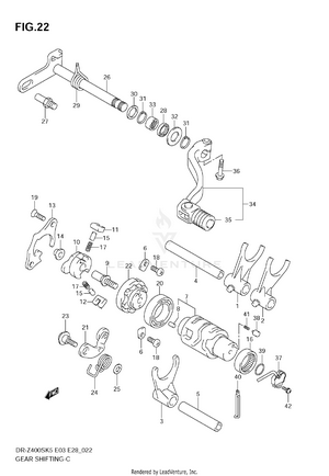Gear Shifting Schematic