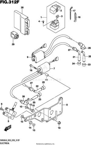 Electrical (sv650xal9 E33) Schematic