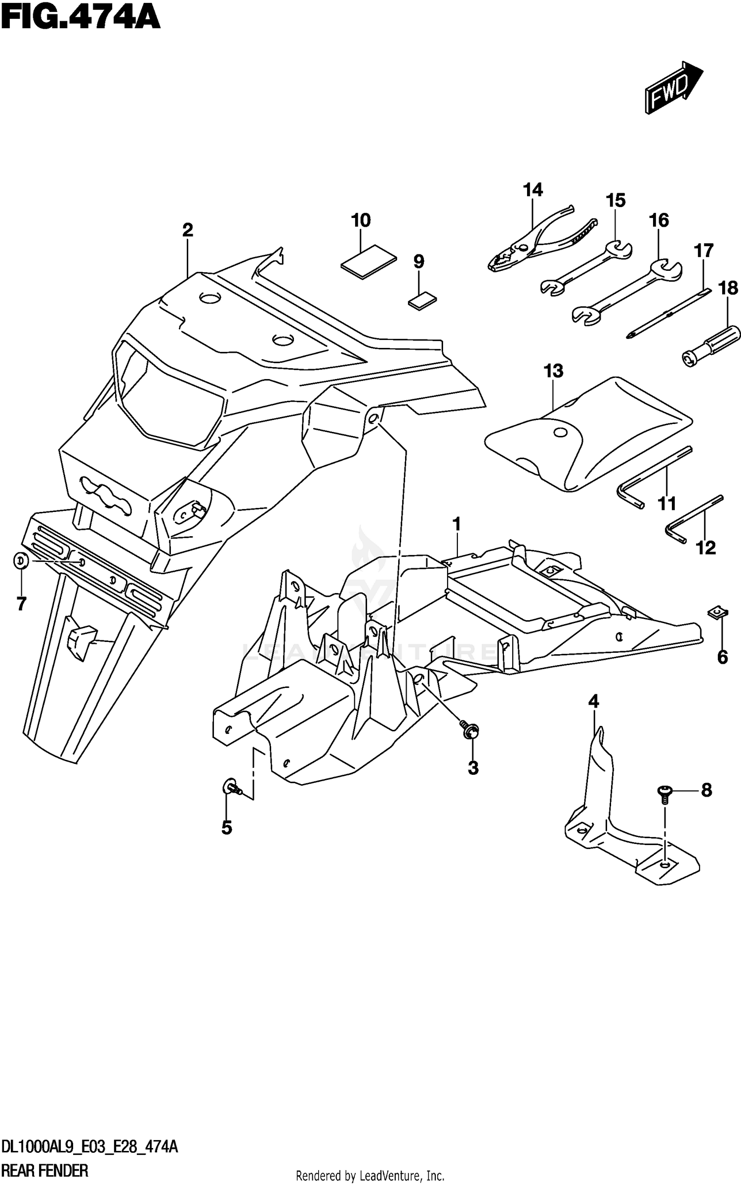 Assembly diagram