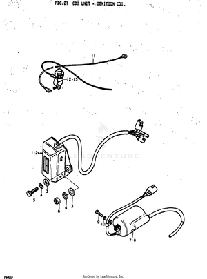 Cdi Unit - Ignition Coil Schematic