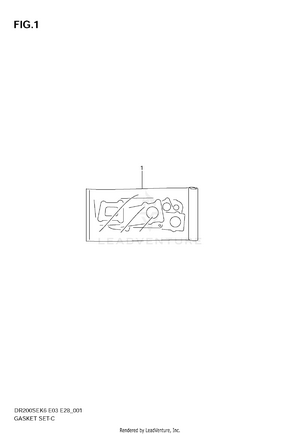 Gasket Set Schematic