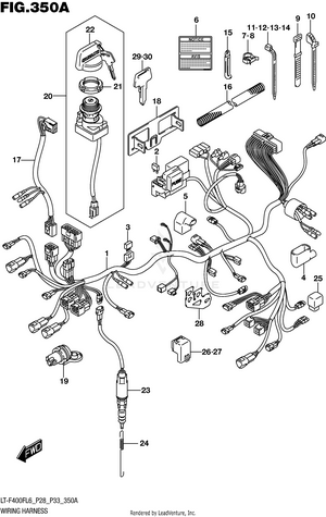 Wiring Harness (lt-f400fl6 P28) Schematic